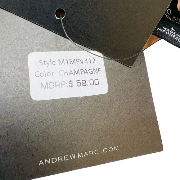 New NWT Marc New York Champagne Velvet Velour Wide Leg Pants Size Large - Picture 13 of 16